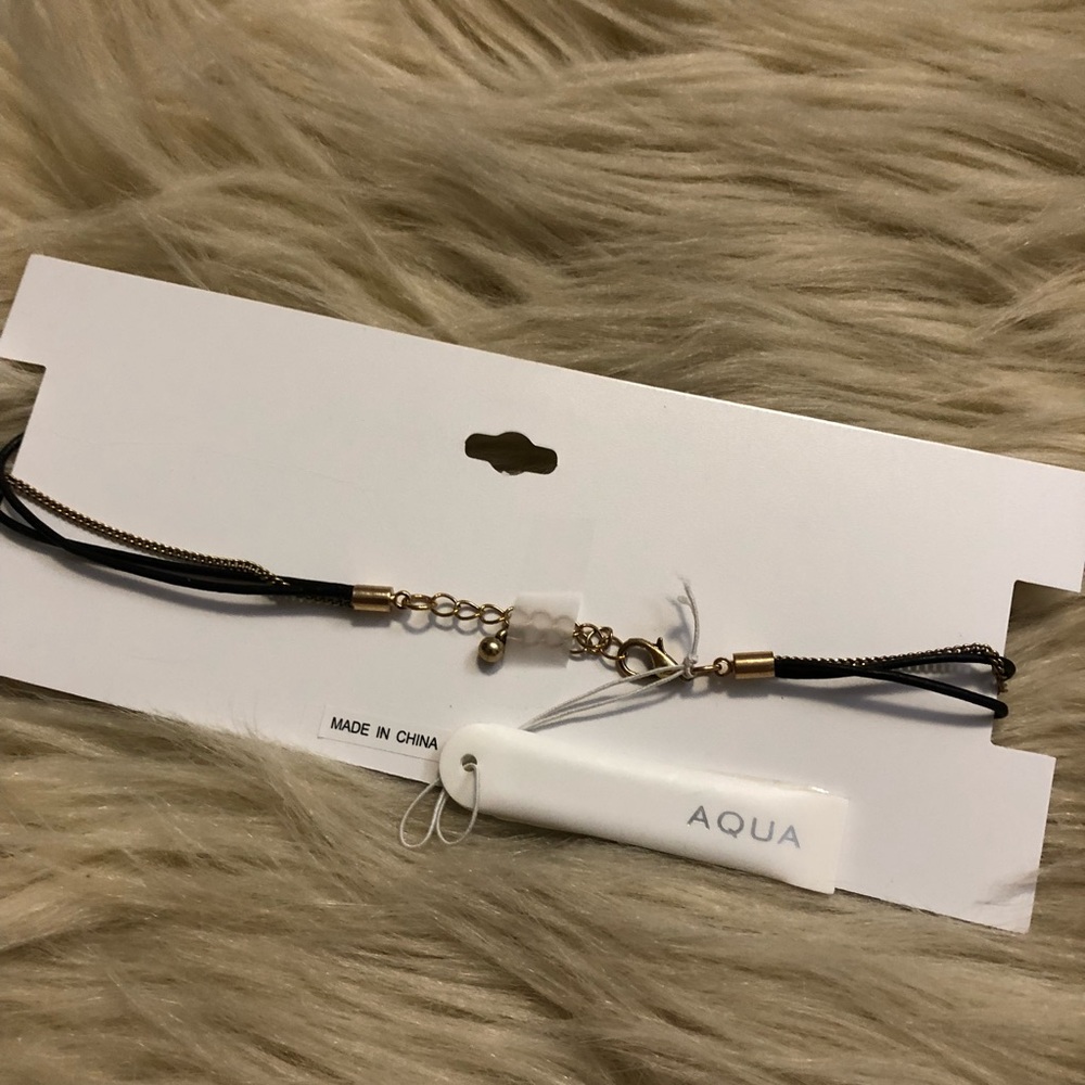 (LOFTON) AQUA Josie bow tie layer choker - Picture 4 of 6